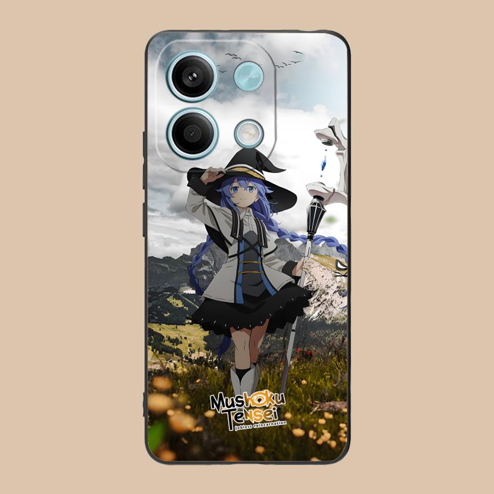 Чехол для мобильного телефона Mushoku Tensei Roxy для Xiaomi 15 14 13 12 Mi 11 T Ultra Lite Pro S X 5G Цветной Печатный Чехол Чехол Роскошный