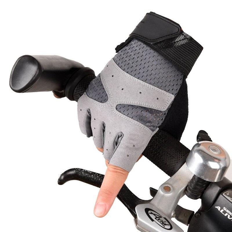 Maiceyi Men's Thin Half-Finger Sports & Fitness Gloves