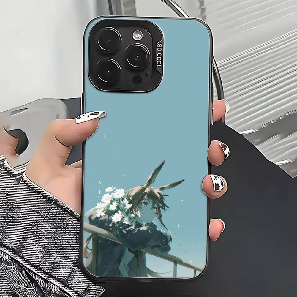 Чехол для телефона Arknights Для iPhone 17,16,15,14,13,12,11 Plus,Pro Max,XS,Цветной Серебристый Чехол для телефона Funda Cover