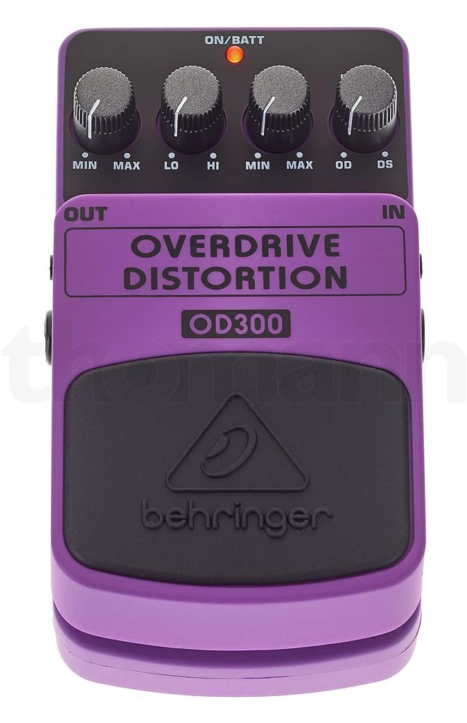 Behringer Behringer Guitar Effect Pedal OD300 Overdrive/Distortion OVERDRIVE/DISTORTION