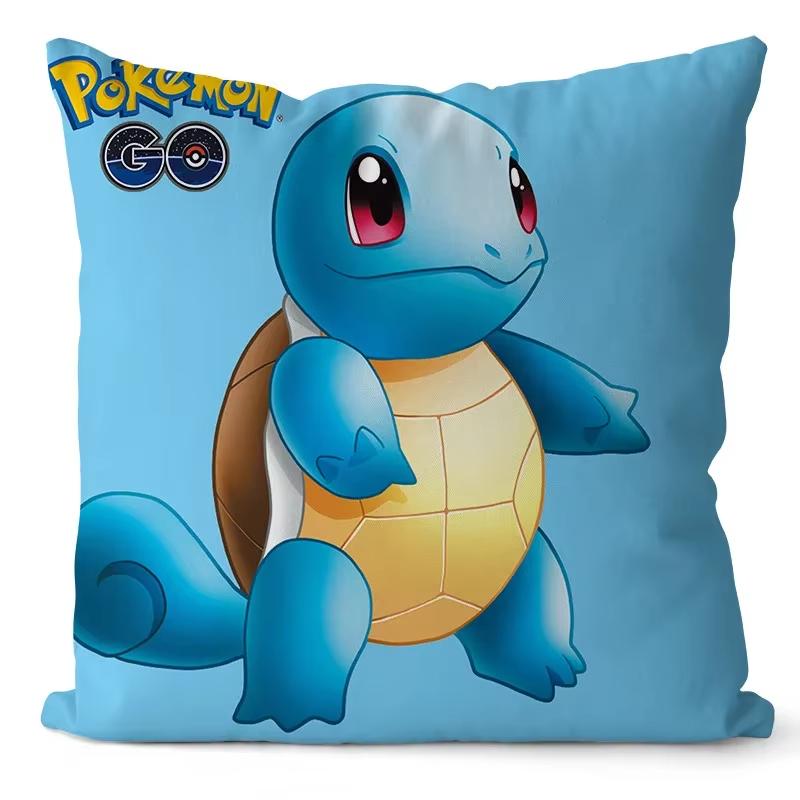Pokemon Pikachu Cartoon Anime Pillow Covers Decorative Home Doublesided Print Square Pillow Bedroom Room Decoration Pillowcase