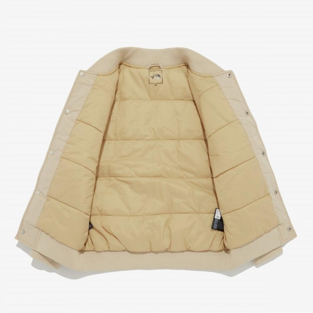 The North Face Детская университетская куртка Player Светло-бежевая Nj3nq55t