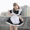 Cute Lolita Bunny Girl Cosplay Black and White Maid Outfit Beautiful Dress Ladies Skirt