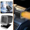 Car Heater 12/24V Portable Car Heating Fan 2 In 1 Cooling Defroster Windshield 360° Rotation Heater Auto Auto Window Fan He Z0E1