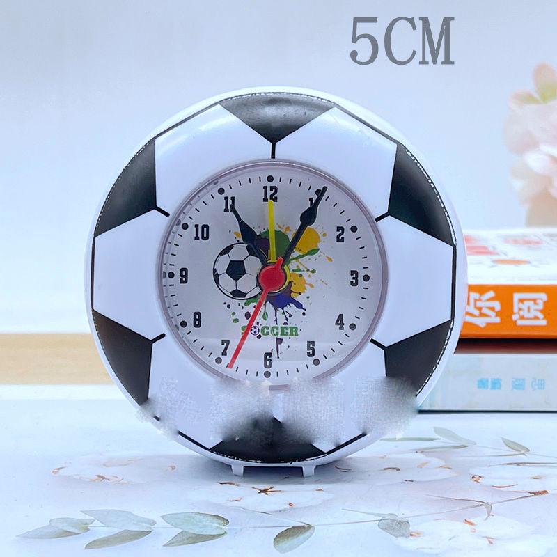 Креативный мультяшный будильник для мальчиков, складной портативный маленький будильник для домашнего использования, будильник в стиле баскетбола и футбола ZE604