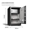 Электронный домашний сейф Deli AE66-ZM с отпечатком пальца
