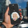 A-Albert E-Einstein Phone Case For iPhone 17,16,15,14,13,12,11 Pro,Max,Plus,X,XS,XR,SE4,E Mini Transparent Soft Cover