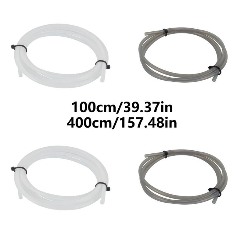 100/400 см ТФЭ (PTFE) трубка для деталей 3D-принтера, внутренний диаметр 2,5 мм, наружный диаметр 4 мм, изолированный шланг, жесткая трубка, термостойкость, коррозионная стойкость