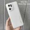 Матовый прозрачный чехол для Oppo Find X5 Pro Ультратонкий чехол для Find X5 Чехол ТПУ Мягкий силикон Простой модный корпус Бампер Capa