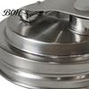 Outdoor Picnic Jar Lids Stainless Steel Mason Lids, Leak-Proof Wide Mouth Canning with Protein Shake Silicone Seal, Reusable Metal Drinking
