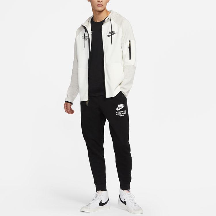 Nike Спортивные трикотажные брюки-джоггеры с принтом для мужчин Черные DM6553-010