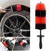 SEAMETAL Car Wheel Tire Brush 360 Degree Bendable Scrub Cleaner Duster Car Tyre Cleaning Detailing Brushes Car Cleaning Tools