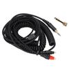 Replacement Audio Extension Cable Headphones Spring Wire Suitable for HD660s HD650 HD600 HD580