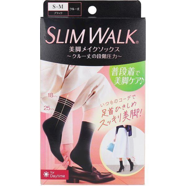 Pip SLIMWALK Bikyaku Makeup Socks Crew Length Size ML SM