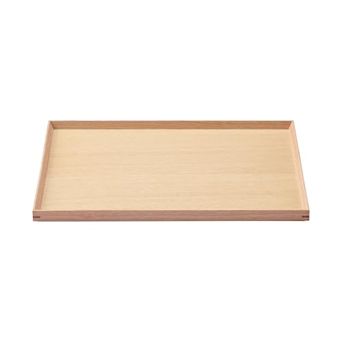 MUJI Wooden Square Tray Natural Approximately Width 40.5 x Depth 30.5 x Height 2cm MDC79A2S