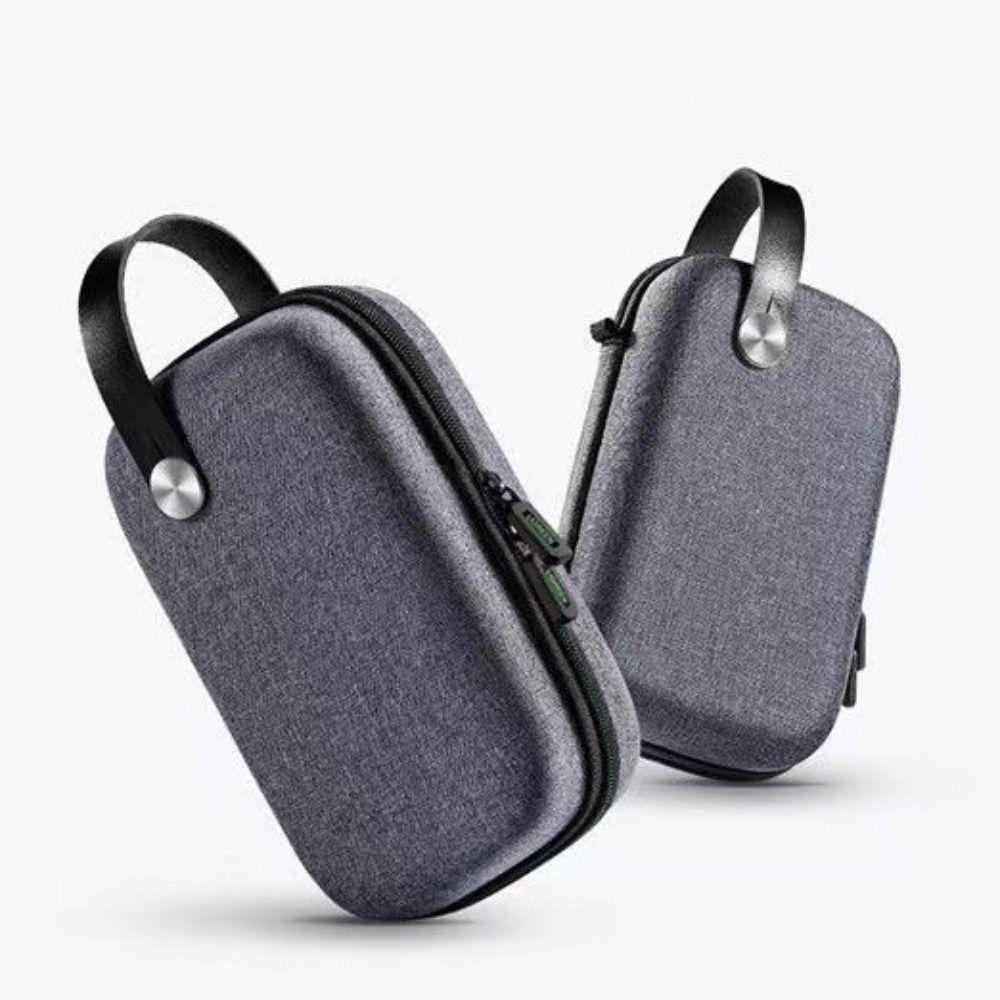 Lightweight Travel Organizer Bag Multiple Compartments Data Cable Organizer Office