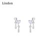 Lindon Women Copper Alloy Zircon Earrings Drop Earrings For Women Wedding Party Gifts