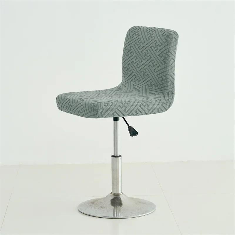 1/2/4/6 шт. Жаккардовый чехол для стула для бара Чехол для стула с короткой спинкой Чехлы для сидений Чехлы для сидений в баре отеля Чехлы для кресел для дома Чехлы для дома