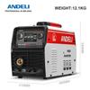 Полуавтоматический двухимпульсный сварочный аппарат MIG ANDELI MIG-270P PRO MIG LIFT TIG MMA сварочный аппарат Газовая/Безгазовая сварка, может сваривать алюминий