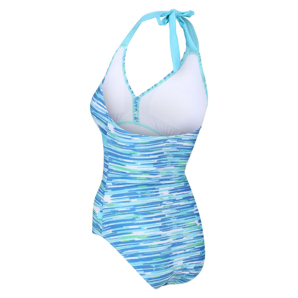 Regatta Womens/Ladies Flavia Brush Stroke One Piece Swimsuit
