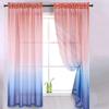 Two-Color Gradual Change Color Window Screen Gradual Change Color Blackout Curtain With Finished Multi-Color Optional
