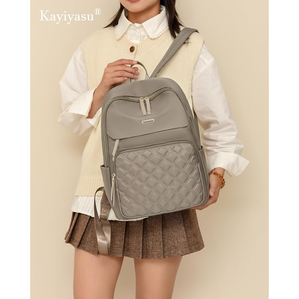 Kayiyasu 3-way Backpack for Women: Popular, Multi-compartment, Stylish, Casual, Lightweight,