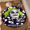 Beetle Haunted House Round Rug for Livingroom,Bedroom, Palyroom, Chair Rug, Area rug, Circle Carpet, Large Size Fan Christmas gift