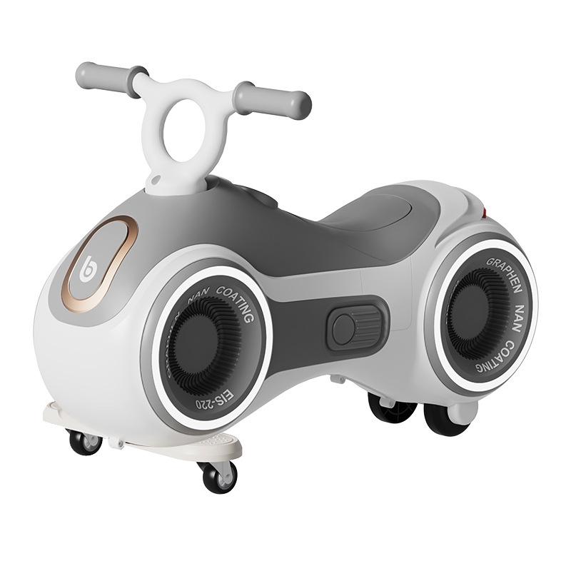 Детский глайдер Peanut Twist с защитой от опрокидывания, с бесшумными и универсальными колесами для мальчиков и девочек