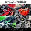 NEW 5D Brake Lever For Benelli Leoncino 800 -2025 Motorcycle Foldable Brake Clutch Lever Control Guard Levers Leoncino800