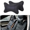 Универсальные автомобильные подушки для шеи из искусственной кожи, дышащая сетка, автомобильная подушка для шеи, подушка для подголовника, аксессуары для салона автомобиля