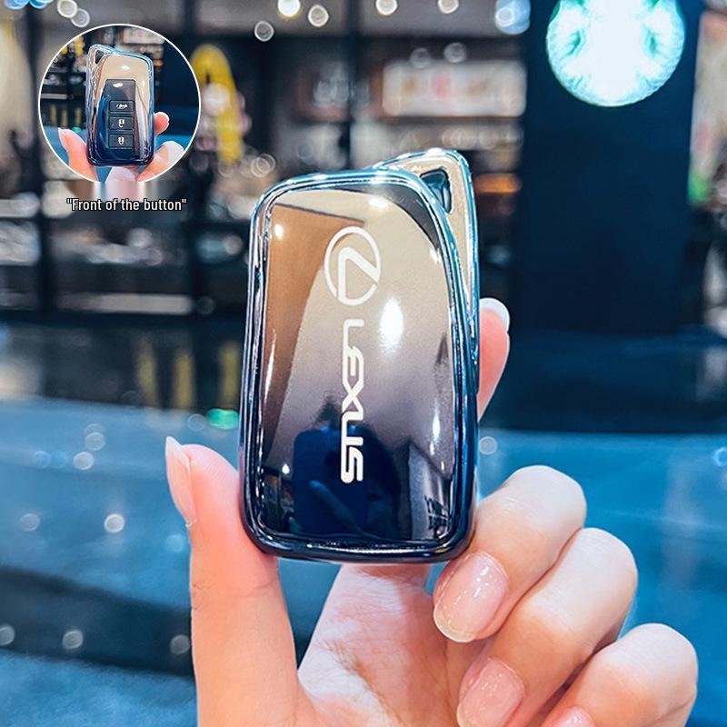 Key Case for Lexus RX300H, NX300, ES250, LX570, and ES200 Models