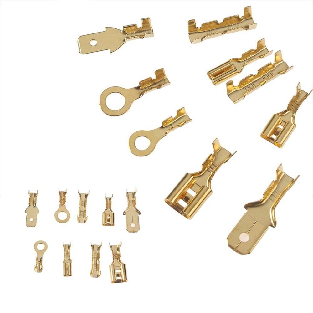 1000/1050 pcs Electrical Wire Connectors Termin Spade Connectors Spade Crimp Terminals  Car