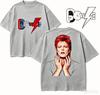 David Bowie For Fan Gift Tshirt Unisex Unisex Harajuku Oversized Unisex Short Sleeve Streetwear High Quality Comfortable Classic