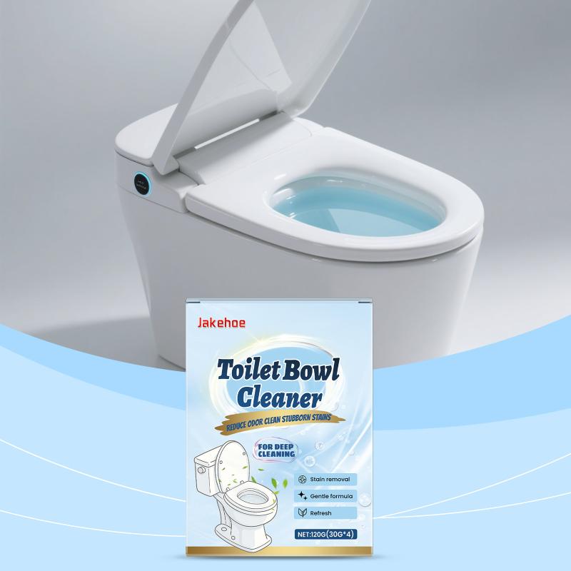 Gentle Toilet Cleaning Powder for Hard Water Deposits Scale Odor Free Convenience for Residential Restrooms