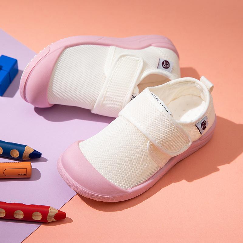 Модные универсальные детские парусиновые туфли, матерчатая обувь для девочек, детские белые туфли для малышей, домашняя обувь Classmates
