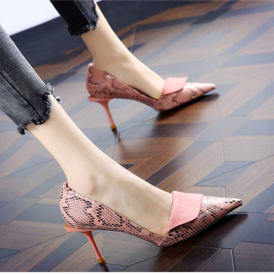 Cresfimix Женские туфли на высоком каблуке Lady Легкие Розовые Высококачественная ПУ кожа Слипоны Туфли на каблуке Женская мода Сексуальные лодочки A209