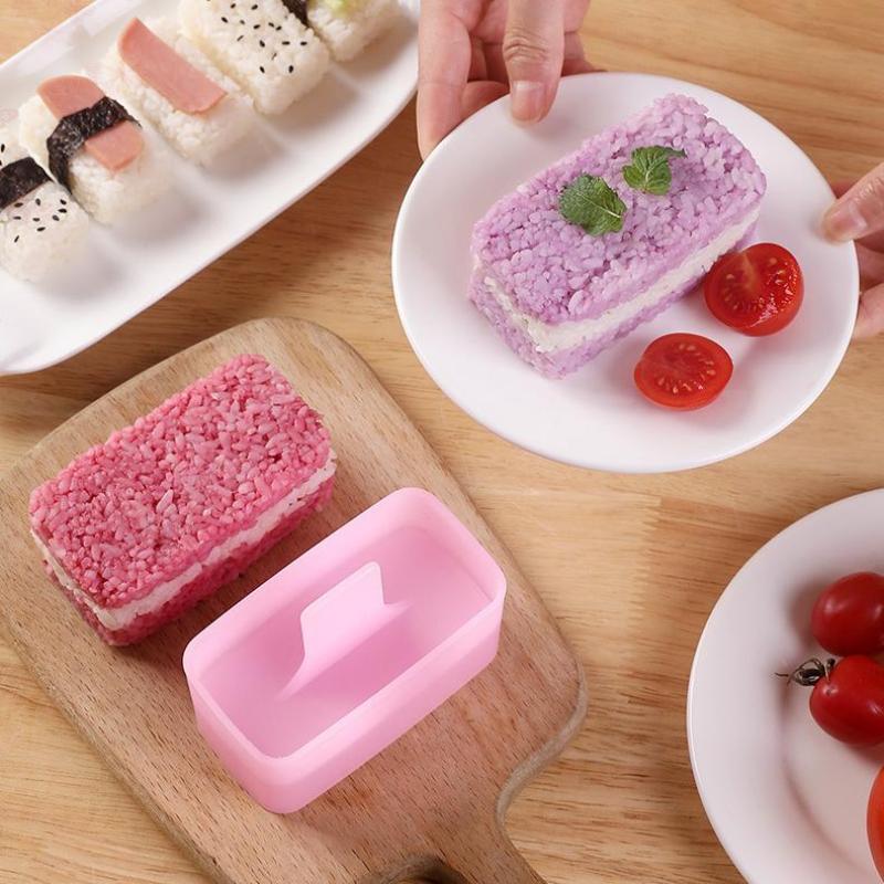 Форма для онигири Домашняя кухня Кухонная утварь Для кухни Набор 4-5 шт Пресс для суши Удобные аксессуары для бенто Сделай сам Рисовые шарики