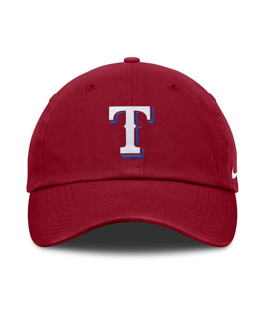 Кепка Panatigseu Texas Rangers Nikeclub, без структуры, из органического хлопка - Спортивный красный