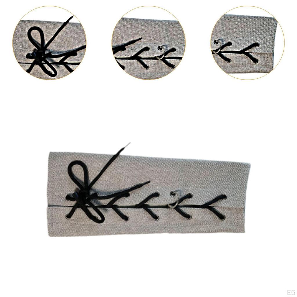 Arm Hand Protector Bird Training Guard Anti-bite Lace up Parrot Sleeve for