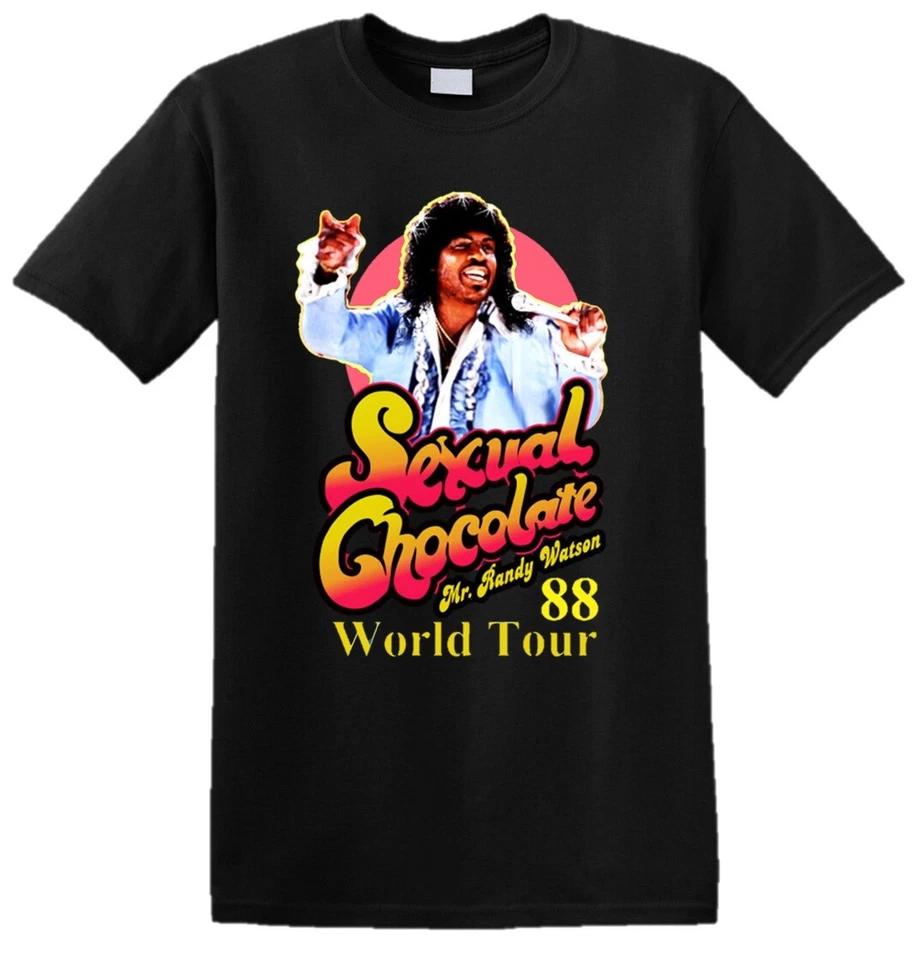 Sexual Chocolate T-shirt 88' World Tour Randy Watson Eddie Tee Top