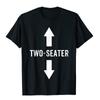 Two Seater Shirt For Men 2 Seater Dad Funny Gift T-Shirt Latest Young Tees Street Tshirts Cotton Casual