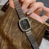Square Medieval Watch Women's Simple Niche Light Luxury Gold Chain Quartz Watch Brand Retro Watch
