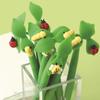 0.5mm Soft Rubber Dancing Gel Pen Black Ink Neutral Gel Pen Cute Signature Pen  Back To School