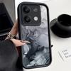 Colorful Marble Shell For Xiaomi 13t Pro Poco X6 X5 Redmi Note 13 12 11 Pro Matte Lens Protection Soft Silicone Case Cover