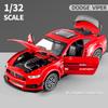 1/32 Ford Mustang Shelby GT500 Alloy Sports Car Model Diecast & Toy Vehicles Metal Car Model Simulation Collection Children Gift