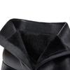 Luxury Men Ankle Boots Genuine Leather Men's Shoes Fashion Pointed Toe Dress Wedding Male Shoes Side Zipper Basic Boots for Men