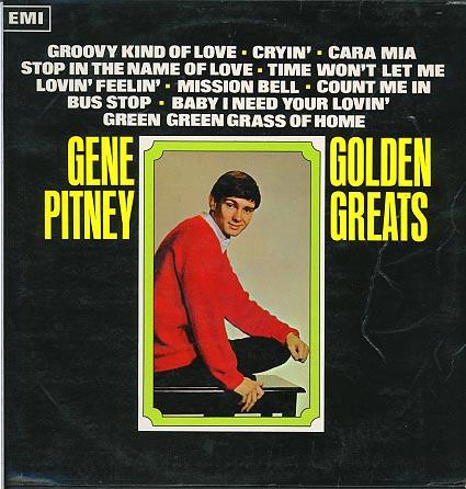 LP Record GENE PITNEY Golden Greats SL10216 Stateside 1967 UK Rock Used