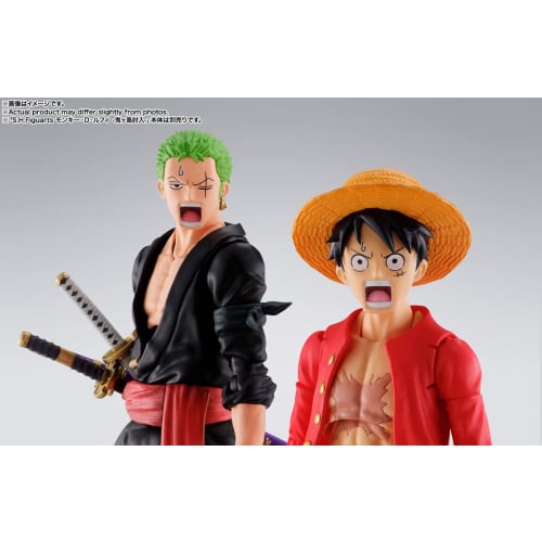 TAMASHII NATIONS S.H.Figuarts ONE PIECE Roronoa Zoro -The Battle of Onigashima- Approx. 150mm ABS & PVC Painted Movable Figure