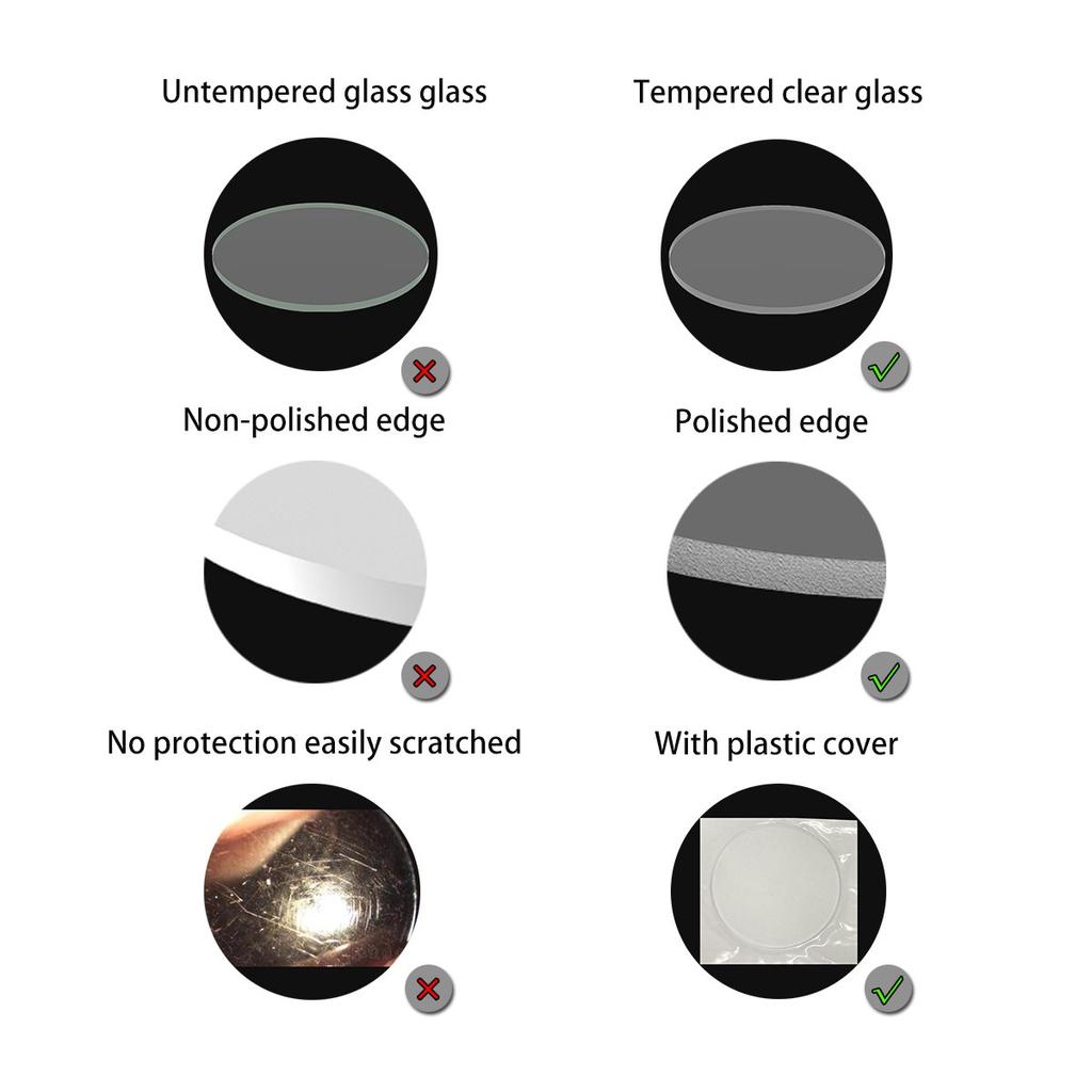 Replacement Lens for MAGLITE Upgrade (Gas/LED) (Maglite)