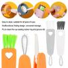 Dust Removal Lunch Box Groove Gap Rubber Ring Lid Cleaning Brush Cup Cover Milk Bottle Cleaner